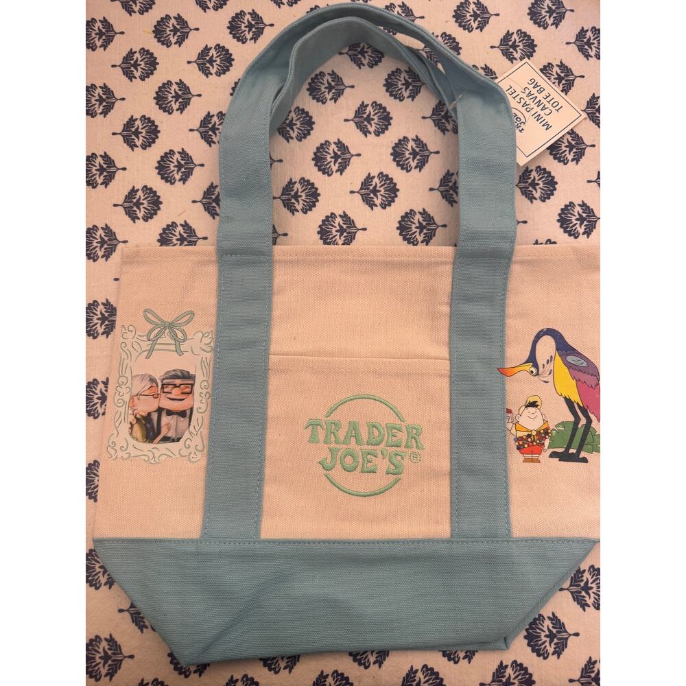 Disney UP Frame Kevin Russell  Custom Made Trader Joes Mini Tote One of a Kind